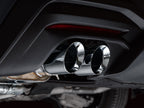 AWE 2024 Ford Mustang GT Fastback S650 RWD SwitchPath Cat-Back Exhaust w/ Quad Chrome Silver Tips