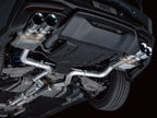 AWE 2024 Ford Mustang GT Fastback S650 RWD SwitchPath Cat-Back Exhaust w/ Quad Chrome Silver Tips