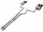 AWE 2024 Ford Mustang GT Fastback S650 RWD SwitchPath Cat-Back Exhaust w/ Quad Diamond Black Tips