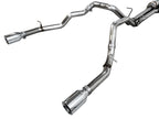 AWE 25+ RAM 1500 3.0TT 0FG Catback Touring Exhaust - Chrome Silver Tips