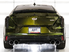 AWE Tuning 2021+ Cadillac CT4-V Blackwing SwitchPath Exhaust - Chrome Silver Tips
