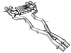 AWE Tuning 23-24 BMW G87 M2 SwitchPath Edition Exhaust - Chrome Silver Tips