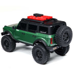1/24 SCX24 Ford Bronco 4X4 RTR Brushed Rock Crawler (Battery & Charger Included), Green by Axial