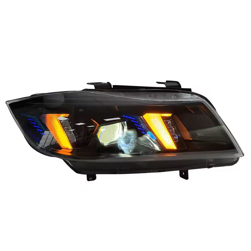 VEKTO Dual-Color Laser LED Headlights for BMW 3 Series E90 2005-2012