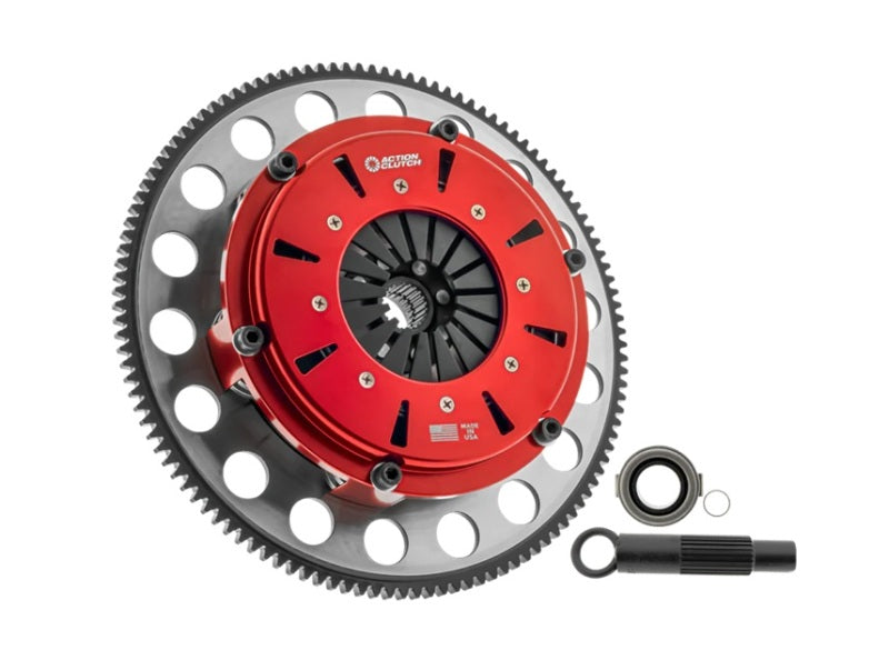 Action Clutch 97-99 Acura CL 2.2L/2.3L (F22/F23) 7.25in Triple Disc Clutch Kit w/Aluminum Flywheel