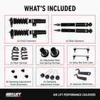 Air Lift Performance 05-14 Audi A3 / 06-14 VW GTI Coilover Kit