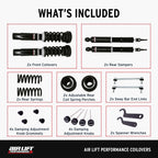 Air Lift Performance 15-19 BMW 3-Series / 15-20 BMW 4-Series Coilover Kit