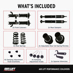 Air Lift Performance 18-24 Toyota Camry 2.5L (XV70 Platform) Coilover Kit