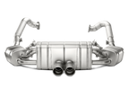Akrapovic 16-16 Porsche Boxster Spyder / Cayman GT4 (981) Slip-On Line (Titanium) w/ Titanium Tips
