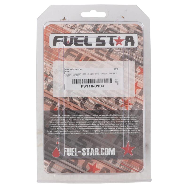 All Balls Racing 04-07 CRF 100 F/04-07 CRF 80 F/98-03 XR 100 R Hose & Clamp Kit