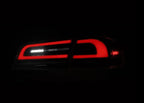 AlphaRex 12-21 Tesla Model S LUXX-Series LED Tail Lights - Black/Red
