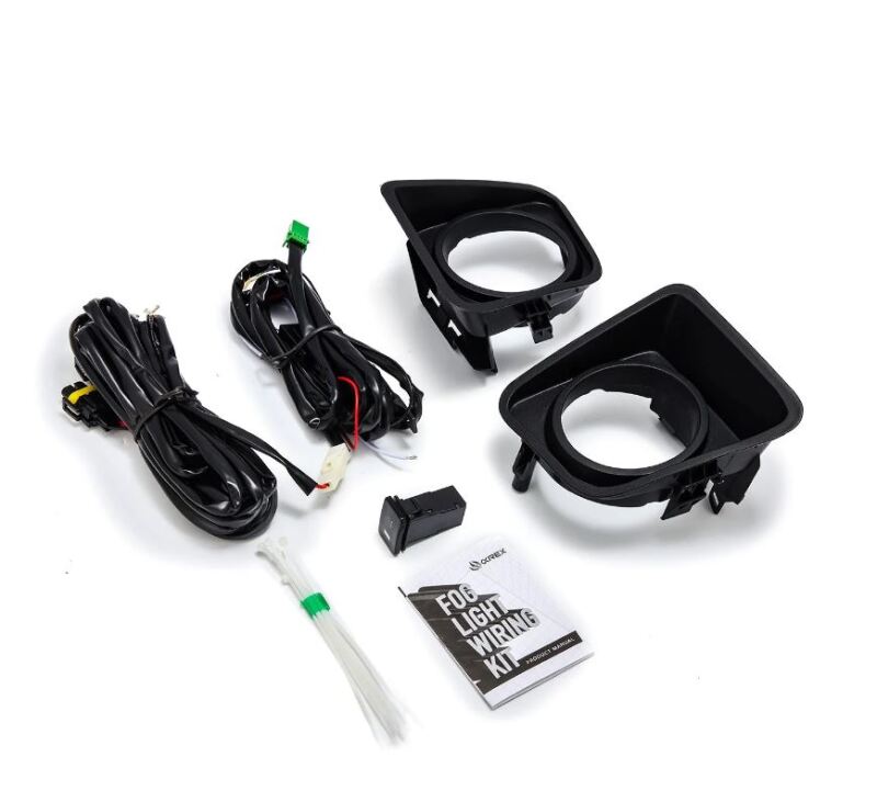 AlphaRex 14-21 Toyota Tundra Bezel & Wiring Kit (Does Not Include Fog Lights)