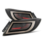 AlphaRex 22-24 Toyota GR86 LUXX LED Taillights Black Smoke