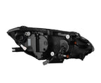 AlphaRex 99-09 Honda S2000 LUXX-Series Projector LED Headlights - Alpha-Black