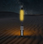 Mini Moe White Edition LED Whips | Compact High-Output Safety Whips | Pair