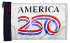 America 250 12"x18" Forever Wave Flag for Jeep Wrangler YJ 1986-1995