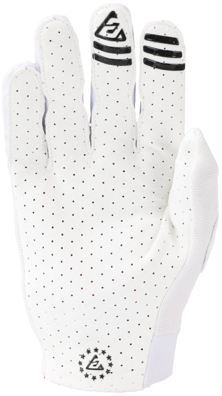 Answer Aerlite Gloves White/Black Logo - XL