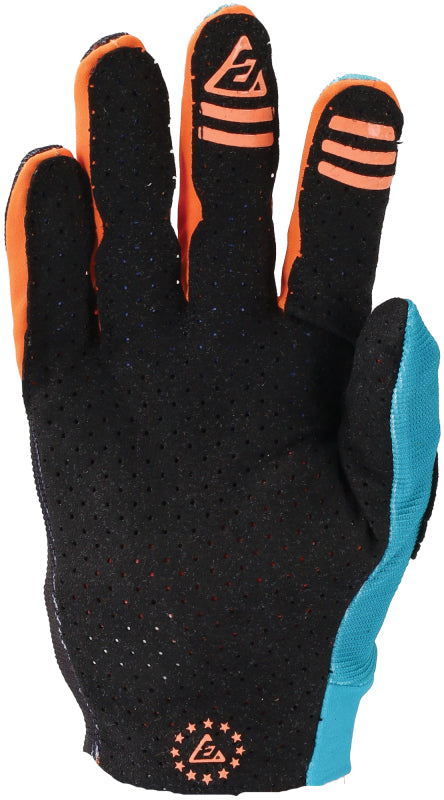 Answer Aerlite Nitro Gloves Black/Astana/Hyper Orange - XS