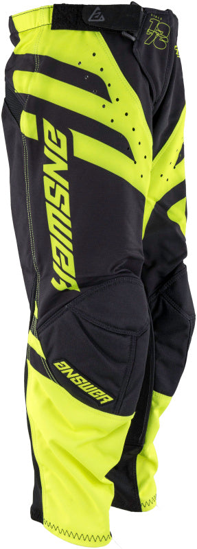 Answer 25 Arkon Nitrus Pants Black/Hyper Acid Youth Size - 16