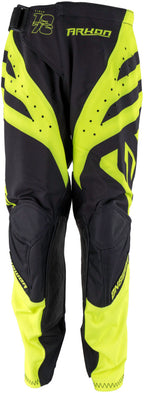 Answer 25 Arkon Nitrus Pants Black/Hyper Acid Youth Size - 22