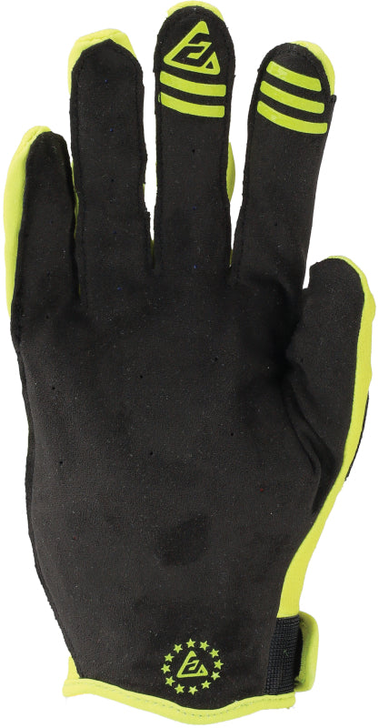 Answer Ascent Gloves Hyper Acid/Black Youth - Large