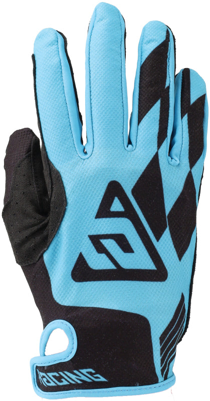 Answer Ascent Prix Gloves Blue/Black Youth - Large