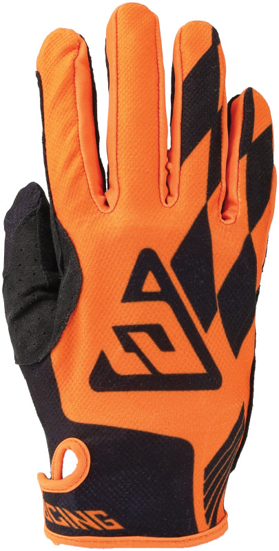 Answer Ascent Prix Gloves Hyper Orange/Black Youth - Large