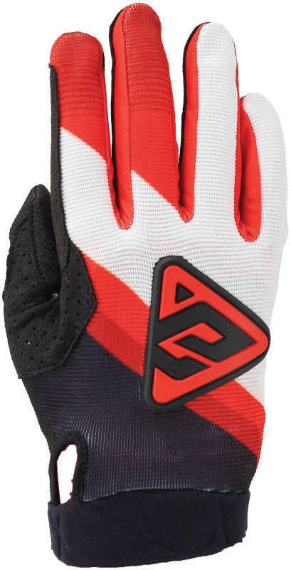 Answer Peak Flo Gloves Black/Red/White - Medium