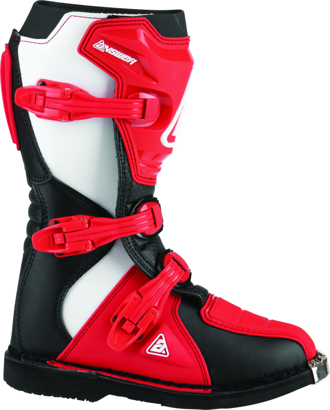 Answer AR1 Boot Black/Red Youth Size - 1