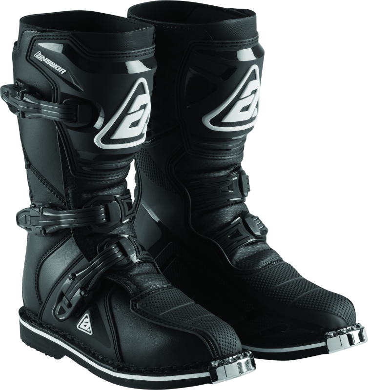 Answer AR1 Boot Black Youth Size - 4