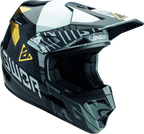 Answer AR3 Ronin Helmet Black/White/Gold - Small