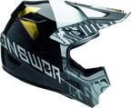 Answer AR3 Ronin Helmet Black/White/Gold - Small