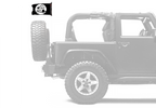 Girls Of Paradise 12"x18" Forever Wave Flag for Jeep Wrangler JKU 4-Door 2007-2018