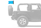 State Flag Alaska 12"x18" Forever Wave Flag for Jeep Wrangler LJ 2003-2006