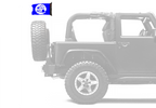 Girls Of Paradise 12"x18" Forever Wave Flag for Jeep Wrangler YJ 1986-1995