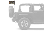 Armed Forces 12"x18" Forever Wave Flag for Jeep Wrangler YJ 1986-1995