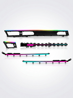 Audi A6 / A6L C8 Interior 64-Color Active Symphony Rainbow LED Ambient Light Kit 2019 - 2024