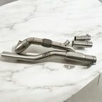 AWD 2.0T VW MK7 Golf R Race Downpipe (Catless and Catted)