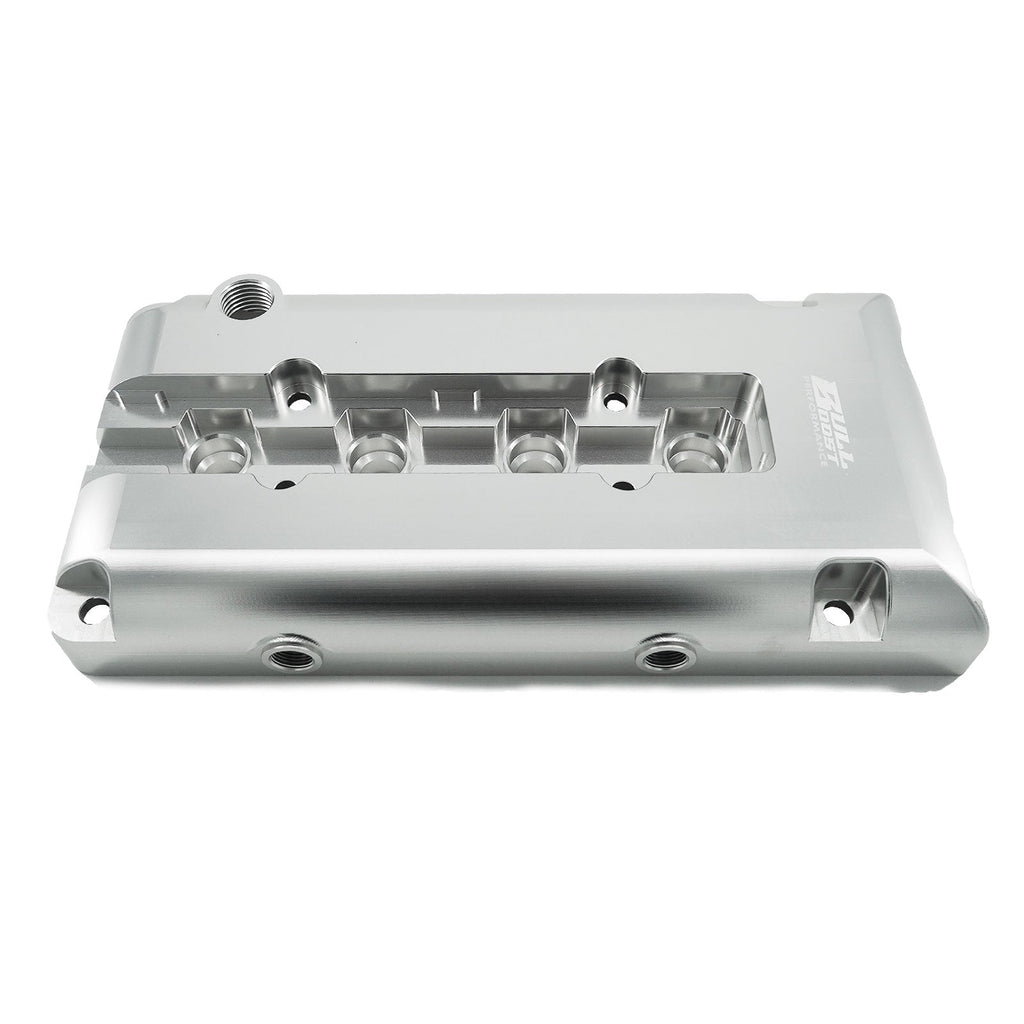Billet B Series Vented Valve Cover Baffle B16 B18 AN10 For Honda Acura DOHC Vtec - Bull Boost Performance