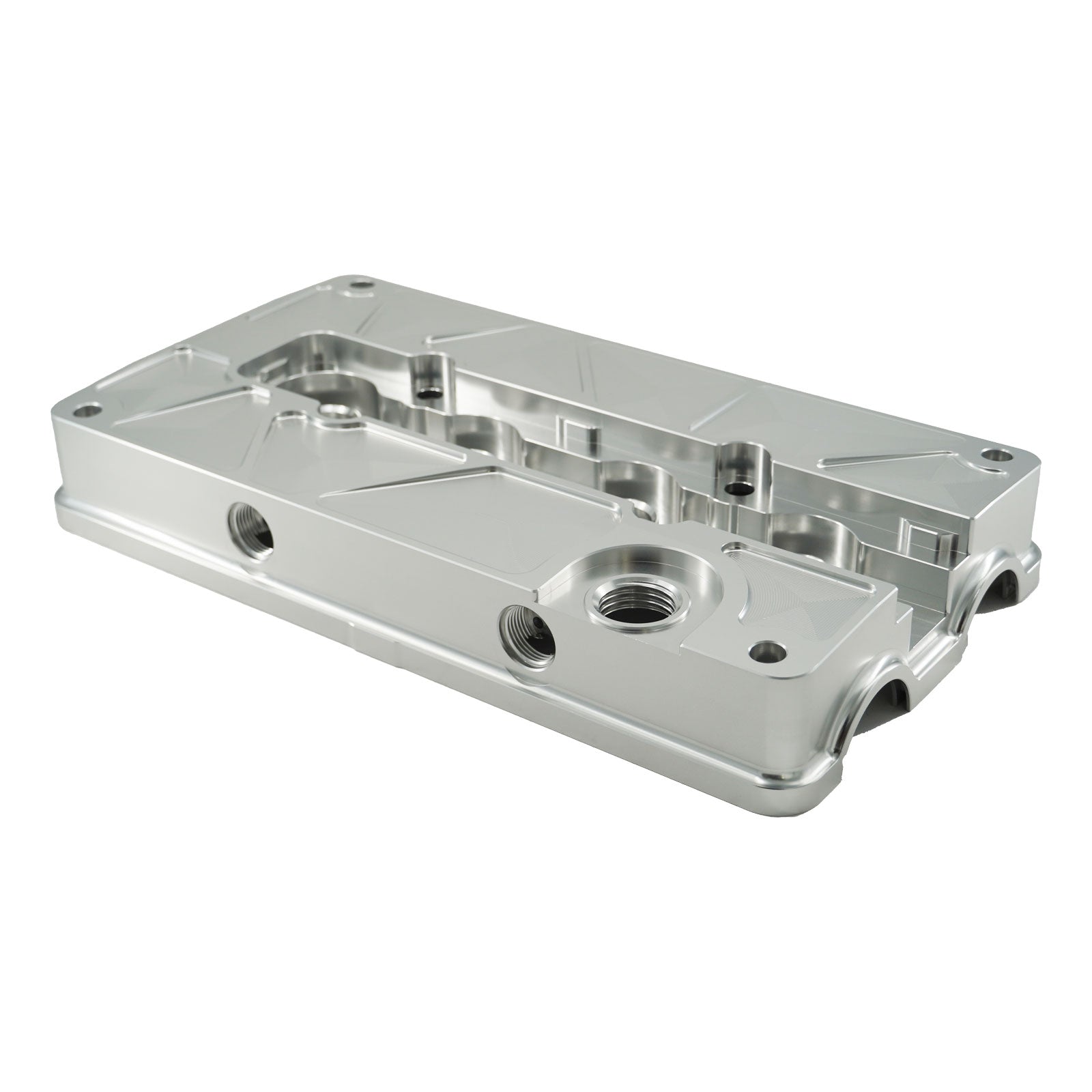 Billet B Series Vented Valve Cover Baffle B16 B18 AN10 For Honda Acura DOHC Vtec - Bull Boost Performance
