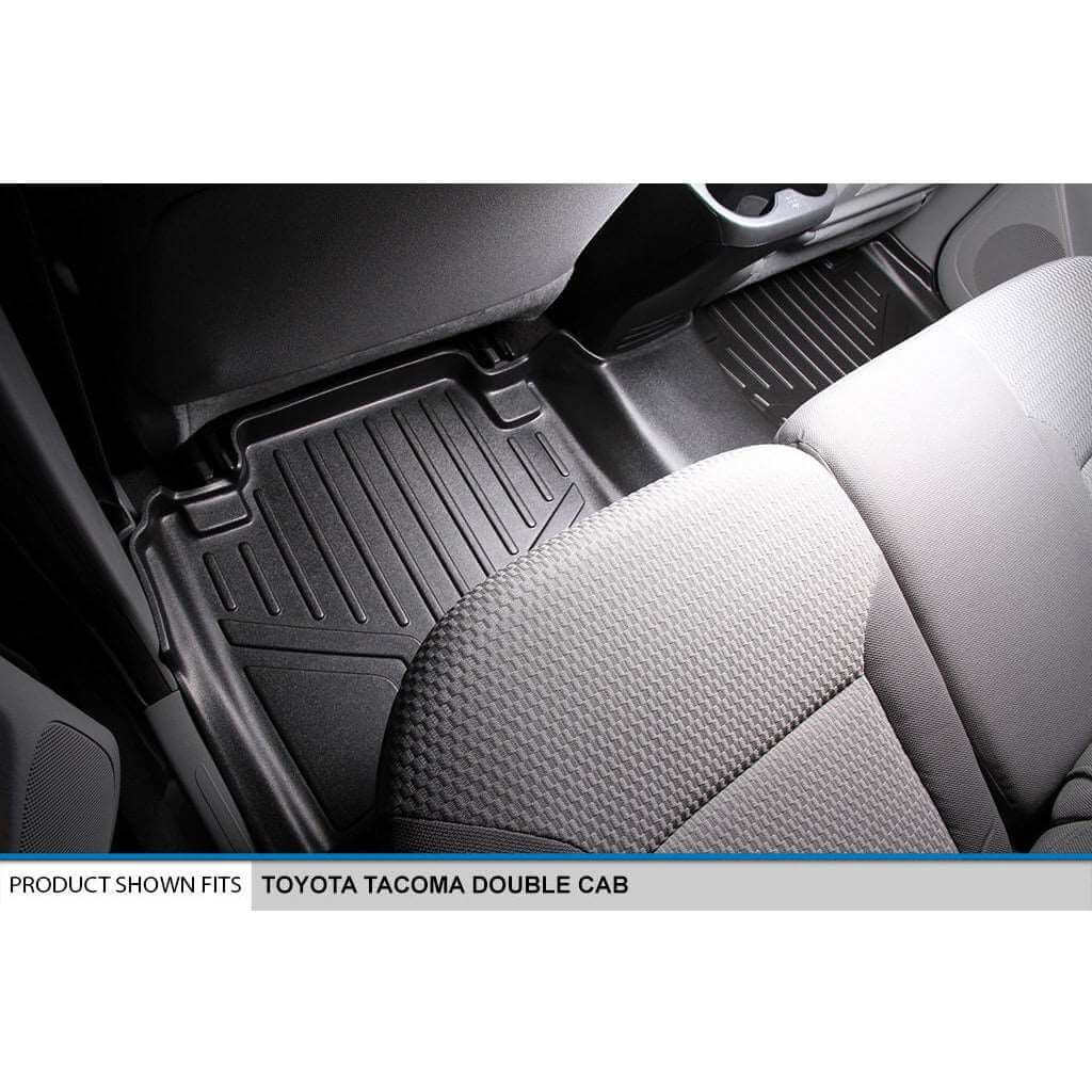 SmartCoverage™ Custom Fit Floor Liners For 2005-2011 Toyota Tacoma Double Cab (No Manuals)
