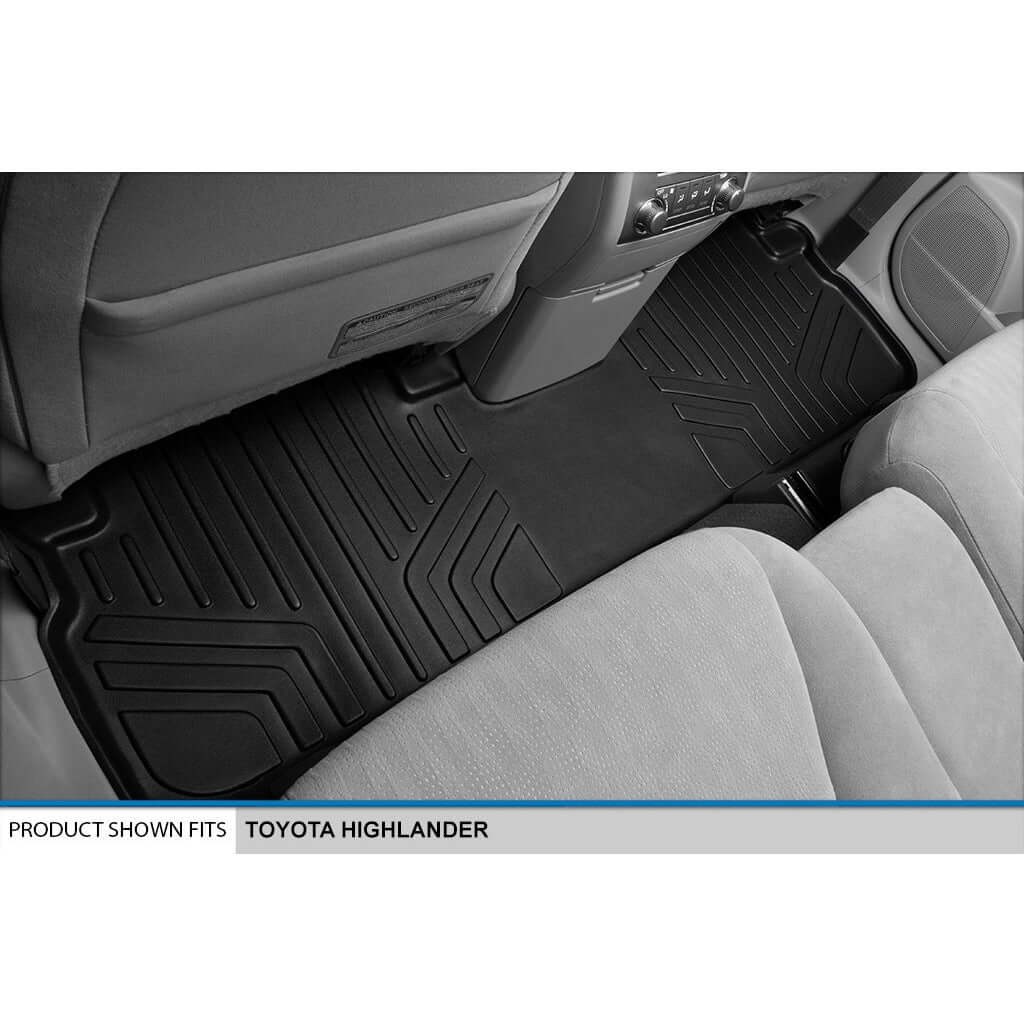 SMARTLINER Custom Fit Floor Liners For 2008-2013 Toyota Highlander (Hybrid Only)