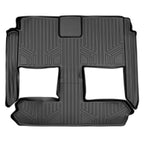 Smart Trim™ Custom Fit Floor Liners For 2013-2020 Dodge Grand Caravan with 2nd Row Bucket Seats and no Super Console