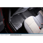 SMARTLINER Custom Fit Floor Liners For 2012-2024 RAM 1500 Quad Cab