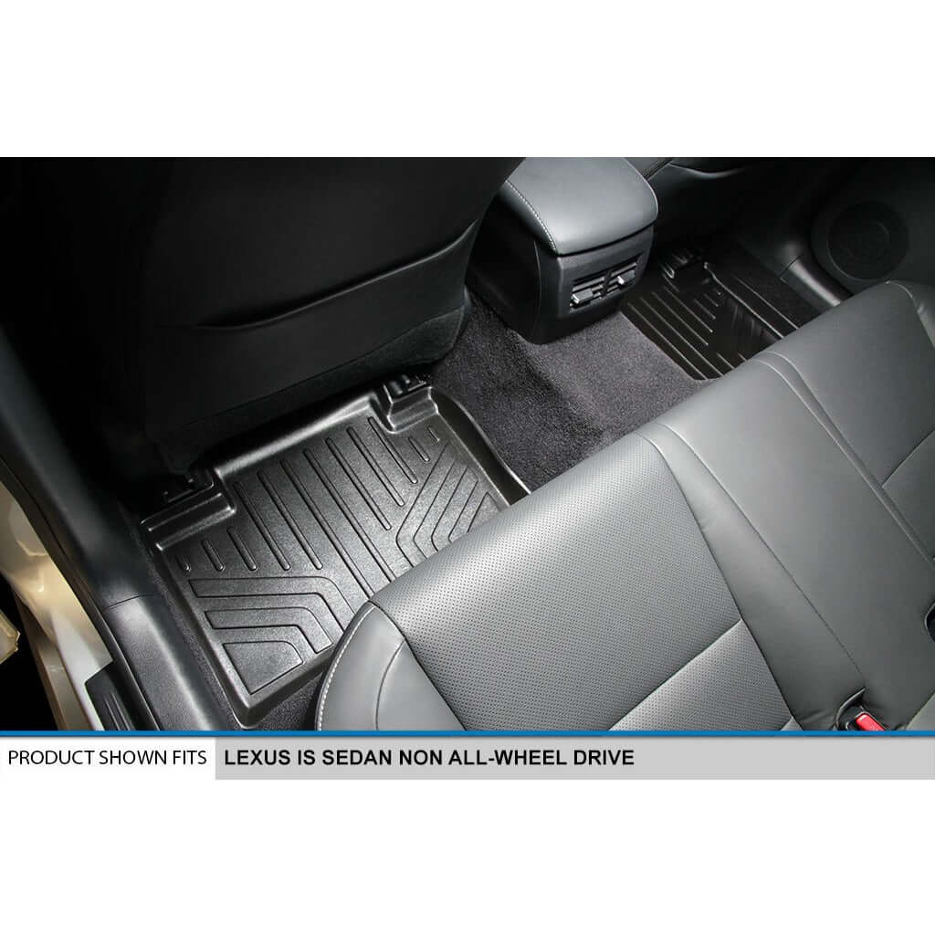 SMARTLINER Custom Fit Floor Liners For 2014-2025 Lexus IS (Sedan All Wheel Drive Only)