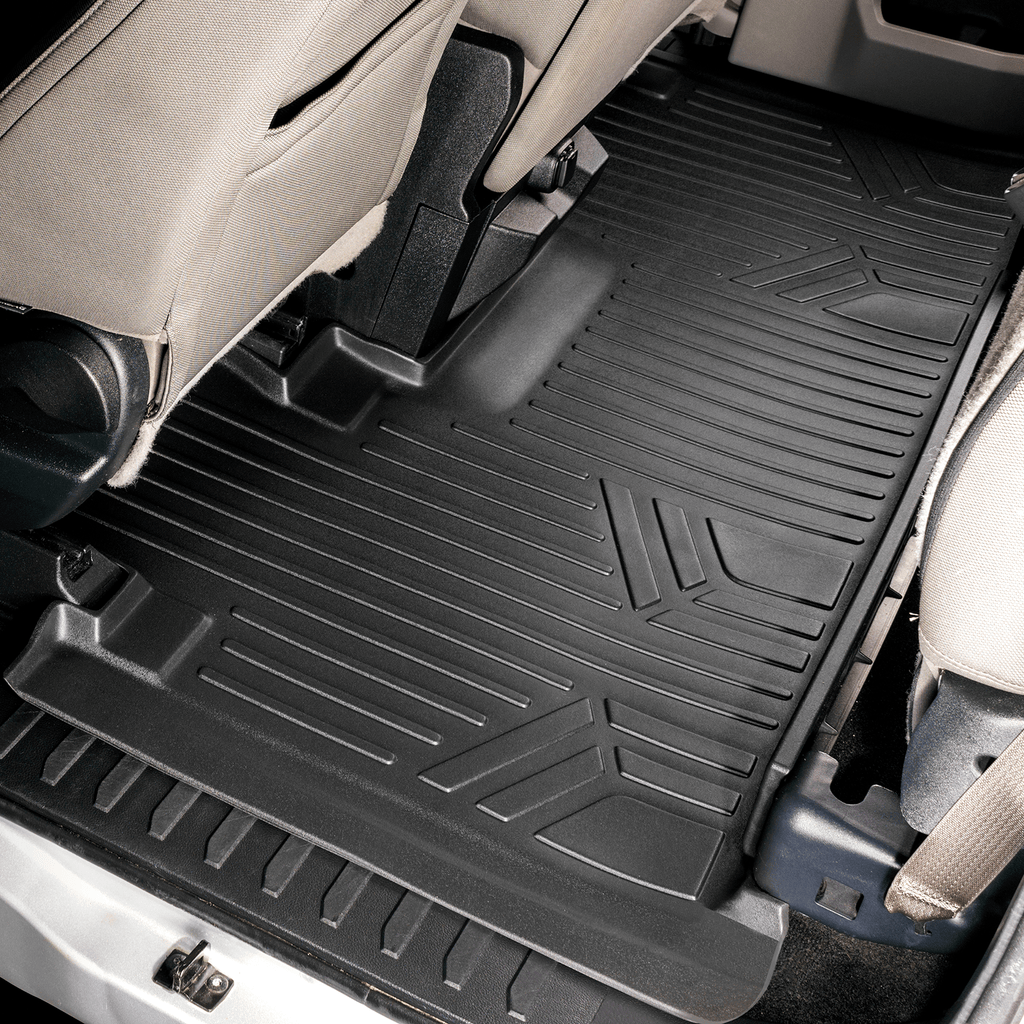 SMARTLINER Custom Fit Floor Liners For 2017-2025 Ford F-250/F-350 Super Duty SuperCab with 1st Row Bench Seat