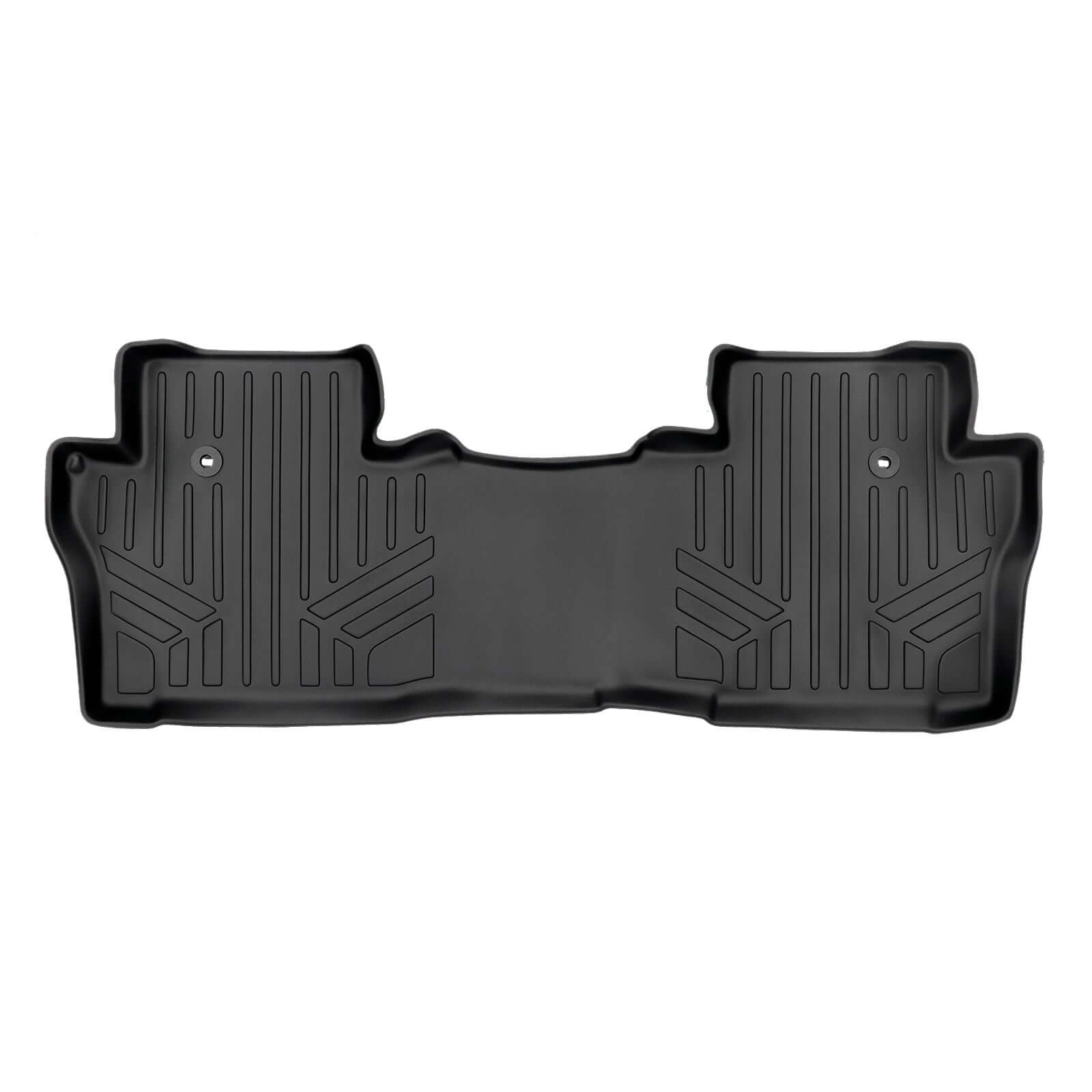 SMARTLINER Custom Fit Floor Liners For 2016-2022 Honda Pilot (8 Passenger Model)