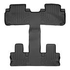 SMARTLINER Custom Fit Floor Liners For 2014-2019 Highlander with 2nd Row Bucket Seats (No Hybrid)