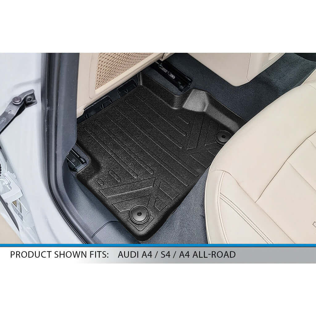 SMARTLINER Custom Fit Floor Liners For 2017-2025 Audi A4 Sedan (non-all road models)/ S4
