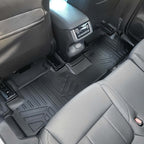 Smart Trim™ Custom Fit Floor Liners For 2019-2025 Subaru Ascent with 2nd Row Bench Seat and With Subwoofer in the Cargo Area